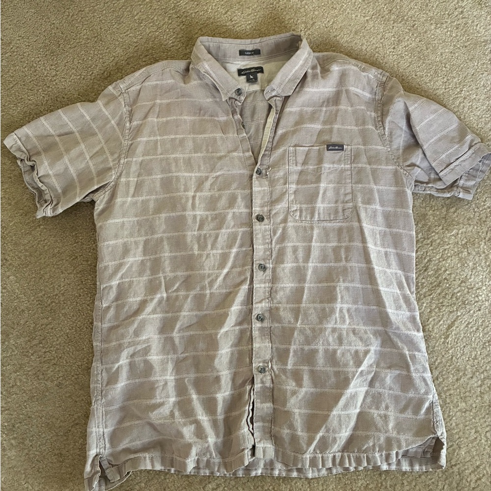 Eddie Bauer short sleeve button down